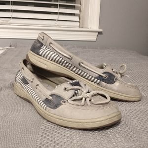 Sperry's Top-Sider Blue Stripe Women's 9